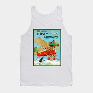 I'd Prefer Jersey Airways Vintage Poster 1937 Tank Top